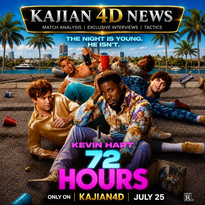 Film "72 Hours" Jadi Komedi Hollywood yang Paling Dinanti pada Akhir Pekan 25 Juli 2026