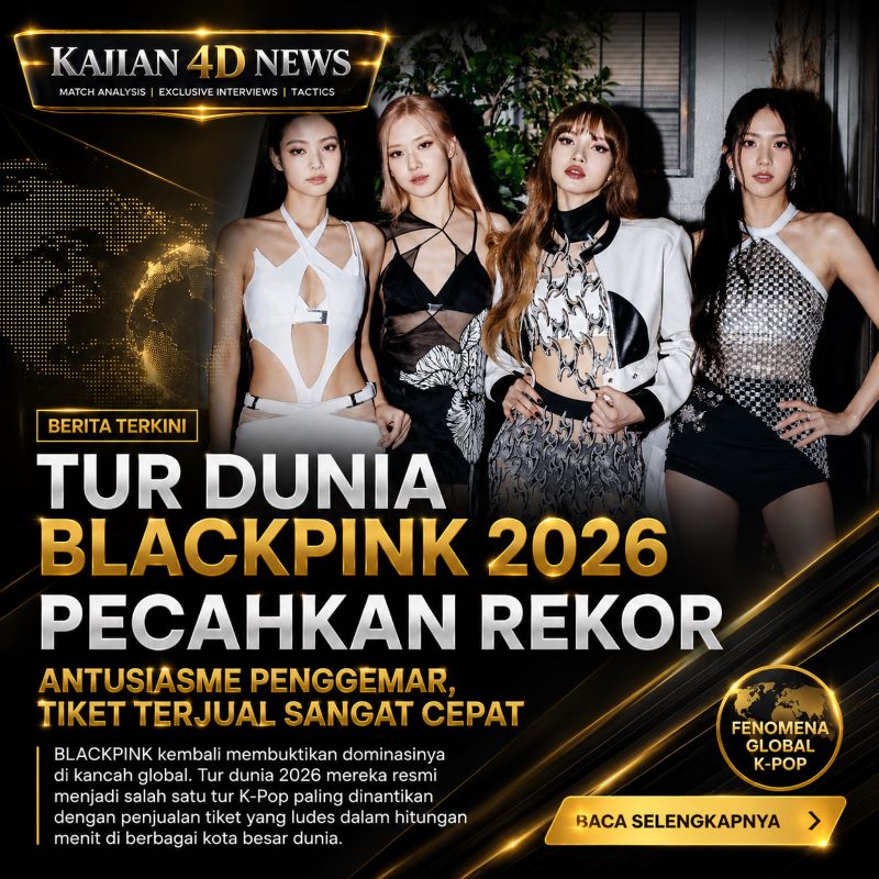 Tur Dunia BLACKPINK 2026 Pecahkan Rekor Antusiasme Penggemar, Tiket Terjual Sangat Cepat