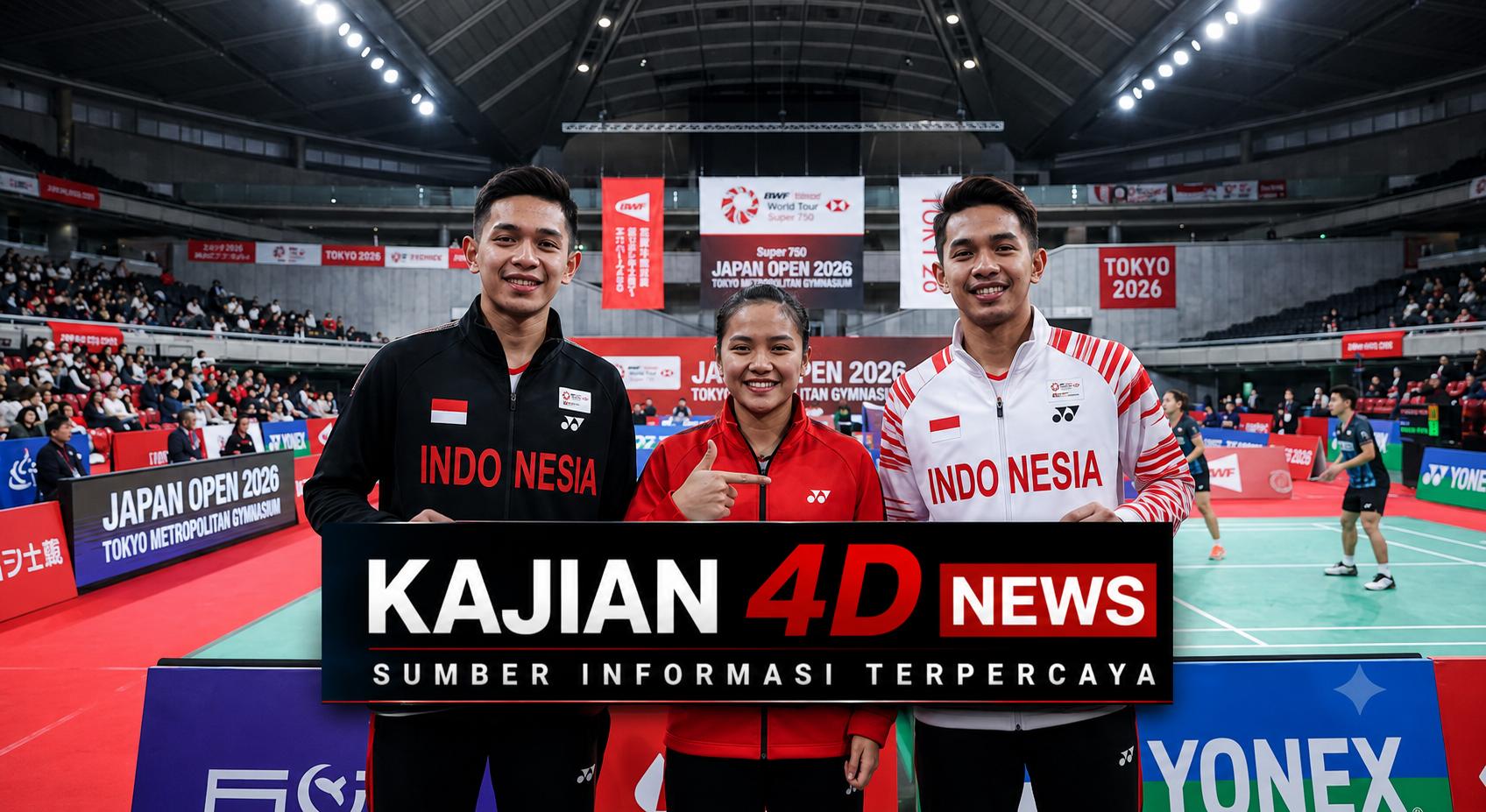 Tim Bulu Tangkis Merah Putih Siap Berlaga dalam Japan Open 2026 di Tokyo Metropolitan Gymnasium 14-19 Juli 2026